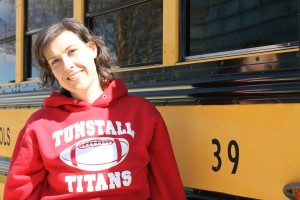 Mrs. Dallas steps in to drive bus 39.