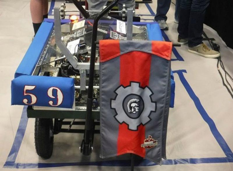 Robotics team takes home rookie award