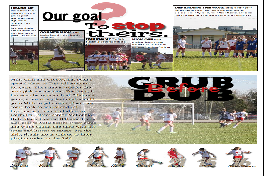 This+is+a+preview+of+the+yearbook+pages+featuring+the+girls+soccer+team.+