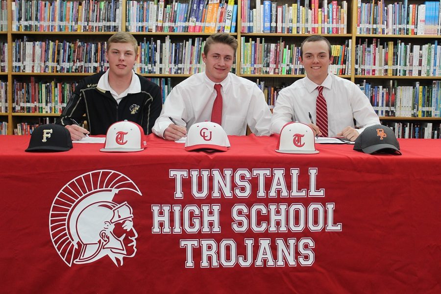 From L to R: Will Davis, Tyler Jarrett, and Jackson Clark. 