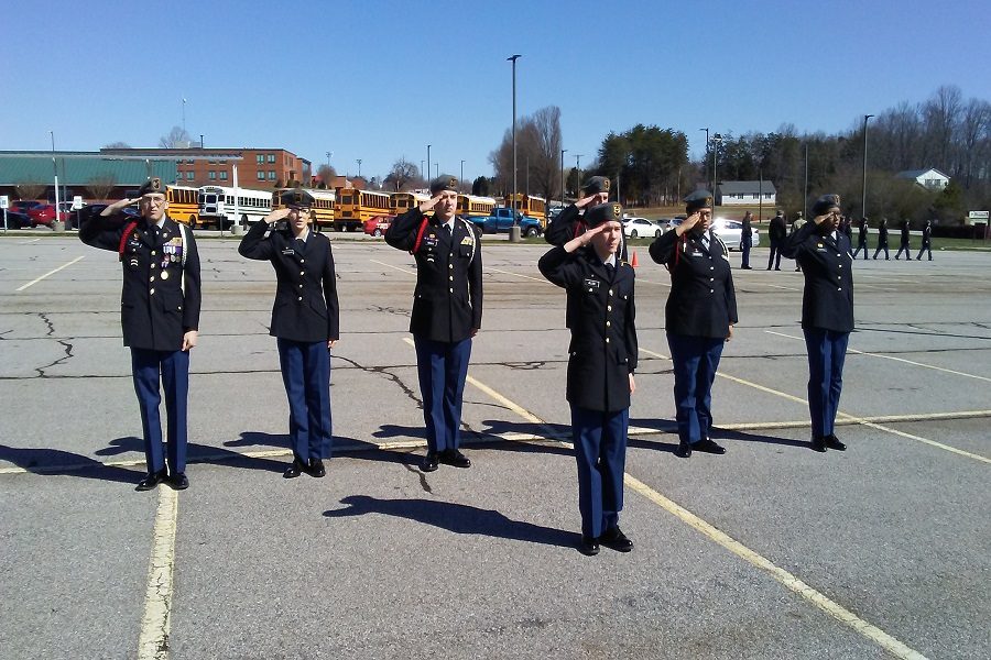 JROTC+hosts+drill+meet