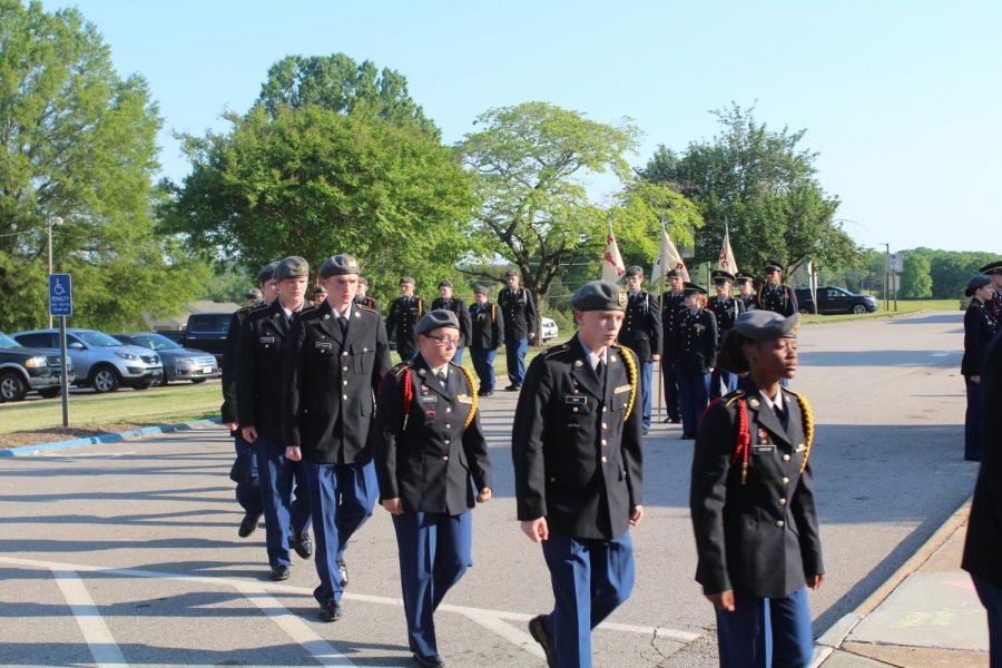 JROTC celebrates years end with awards banquet