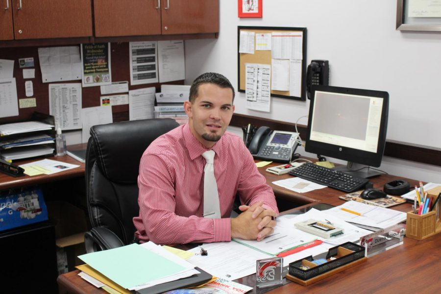 Mr.+Echols+joins+Tunstall+administration+for+his+first+full+year.+