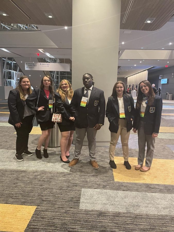 THS Deca competes at Va State Leadership Conference