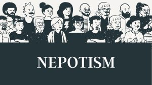 Add nepotism to your wishlist