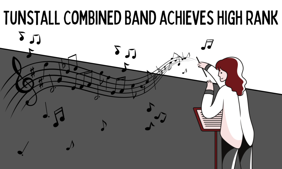 Tunstall+Combined+Band+achieves+high+rank