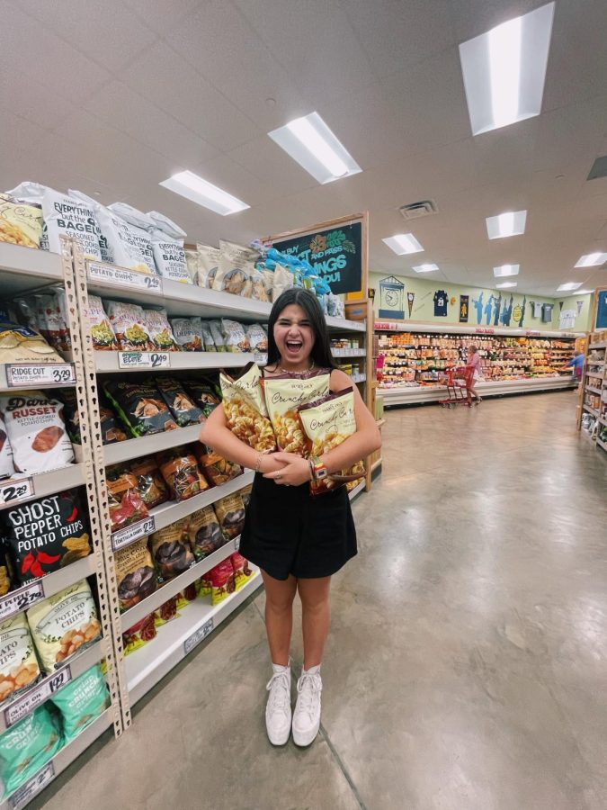 Grocery shopping with Ella Brooks