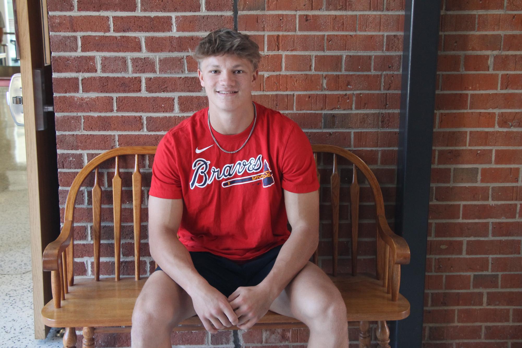 Senior Carter Richardson. 