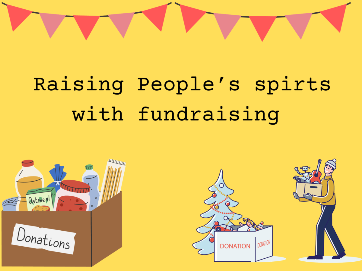 Raising people’s spirits with fundraising