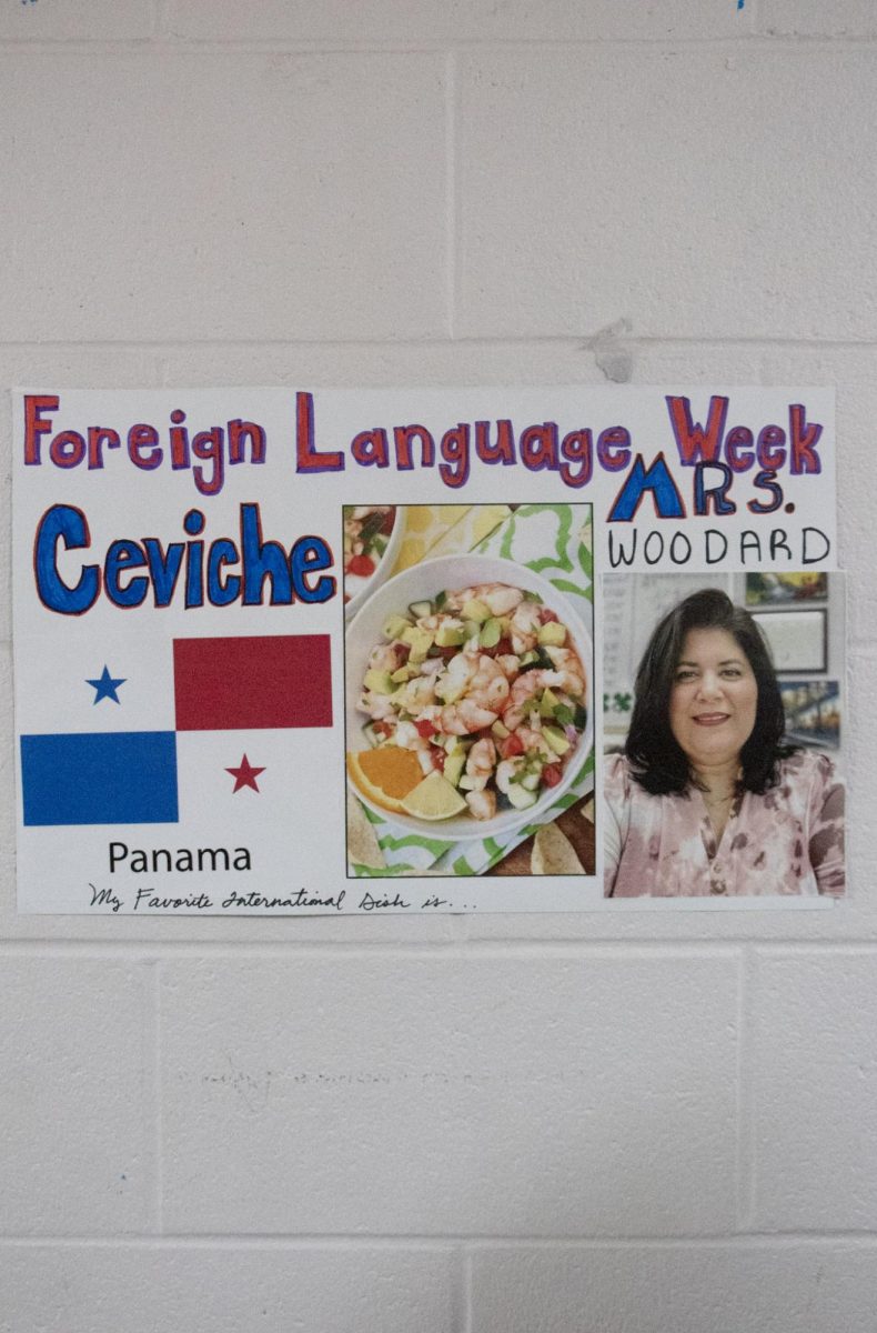 Mrs.Woodard foreign language week poster 