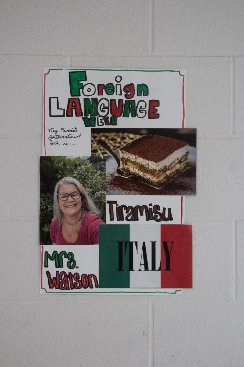 Mrs. Watson foreign language week poster 
